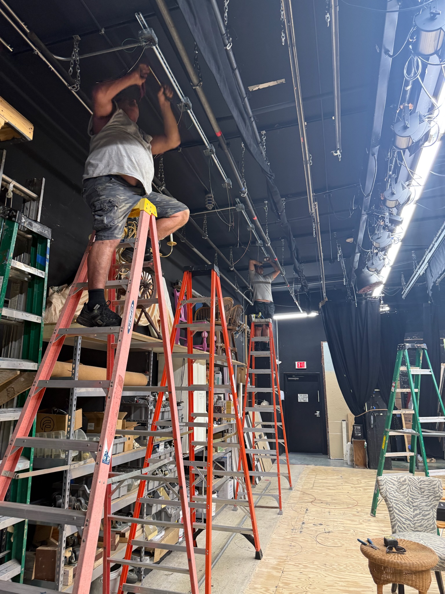Beach Electric NSB - Commercial Electrician for theater stage lighting New Smyrna Beach